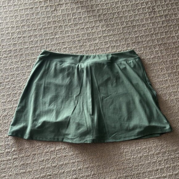 PINK Victoria’s Secret Wrap Skort Skirt Womens XXL Green Tennis Golf Activewear - Picture 6 of 7